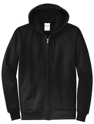 Port & Company - Core Fleece Full-Zip Hooded Sweatshirt. PC78ZH image thumbnail Port & Company - Core Fleece Full-Zip Hooded Sweatshirt. PC78ZH image thumbnail