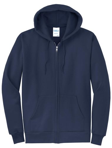 Port & Company - Core Fleece Full-Zip Hooded Sweatshirt. PC78ZH image thumbnail Port & Company - Core Fleece Full-Zip Hooded Sweatshirt. PC78ZH image thumbnail