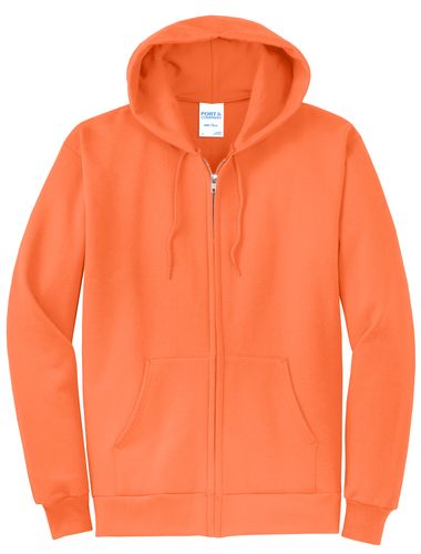Port & Company - Core Fleece Full-Zip Hooded Sweatshirt. PC78ZH image thumbnail Port & Company - Core Fleece Full-Zip Hooded Sweatshirt. PC78ZH image thumbnail