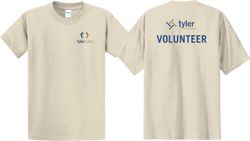 Image of Tyler Cares - Volunteer Shirt