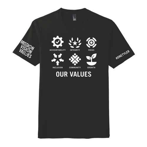 Mission, Vision, & Values MVV T-Shirt image thumbnail