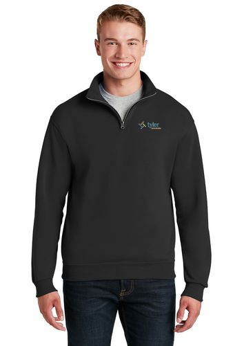 1/4 Zip Cadet Collar Sweatshirt image thumbnail