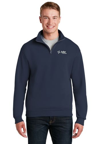 1/4 Zip Cadet Collar Sweatshirt image thumbnail