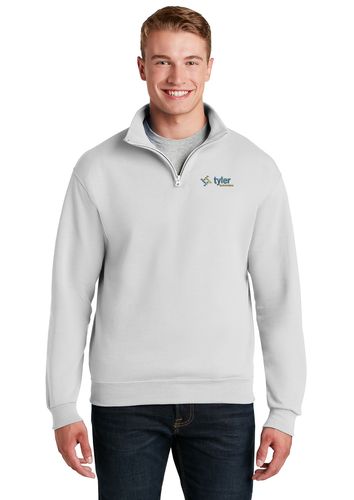 1/4 Zip Cadet Collar Sweatshirt image thumbnail