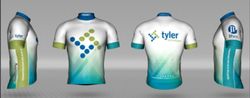 Image of Tyler Techologies Cycling Shirt