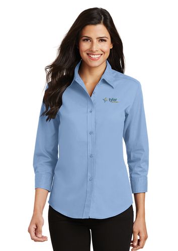 Port Authority Ladies 3/4 Sleeve Easy Care Shirt image thumbnail