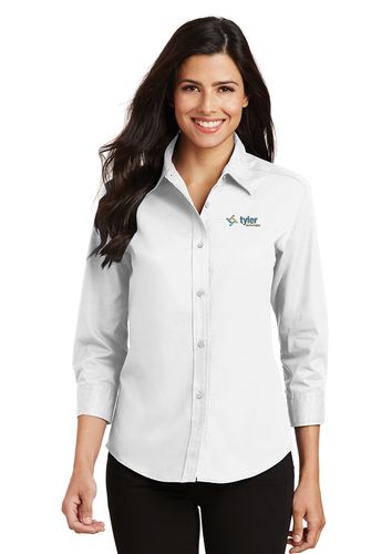 Port Authority Ladies 3/4 Sleeve Easy Care Shirt image thumbnail