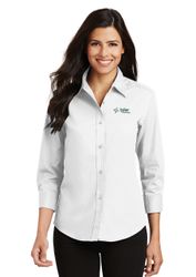 Image of Port Authority Ladies 3/4 Sleeve Easy Care Shirt