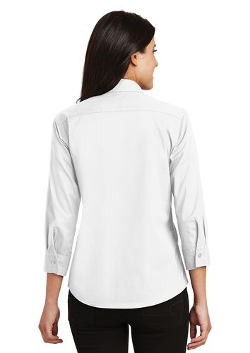 Port Authority Ladies 3/4 Sleeve Easy Care Shirt image thumbnail