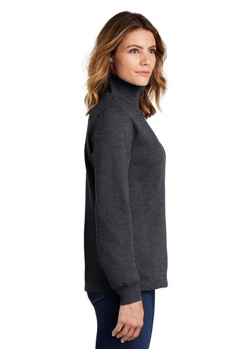 Ladies 1/4 Zip Sweatshirt image thumbnail