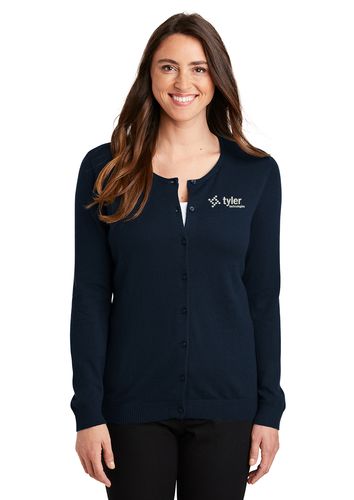Port Authority® Ladies Cardigan Sweater image thumbnail