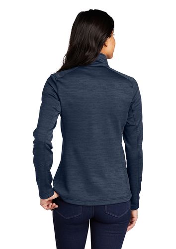 Ladies Port Authority Digi Stripe Fleece Jacket image thumbnail