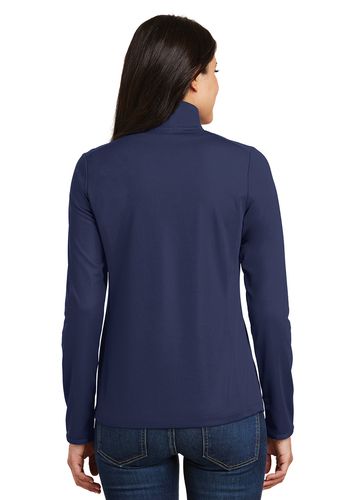 Port Authority Ladies Pinpoint Mesh 1/2 Zip image thumbnail