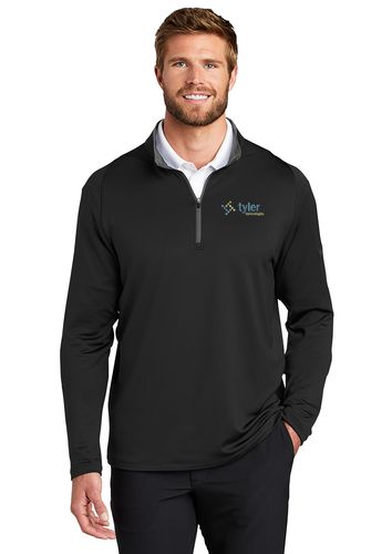Nike Dri-FIT Stretch 1/2-Zip Cover-Up image thumbnail