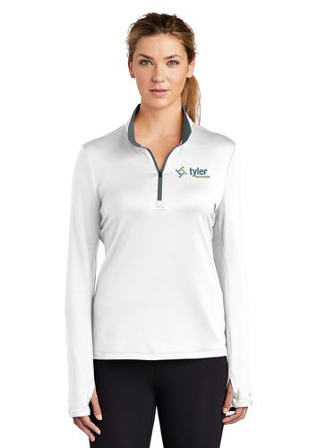 Nike Ladies Dri-FIT Stretch 1/2-Zip Cover-Up image thumbnail