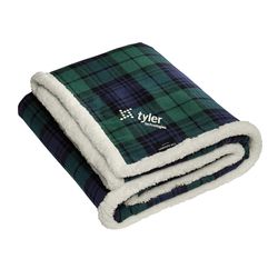 Image of Port Authority® Flannel Sherpa Blanket