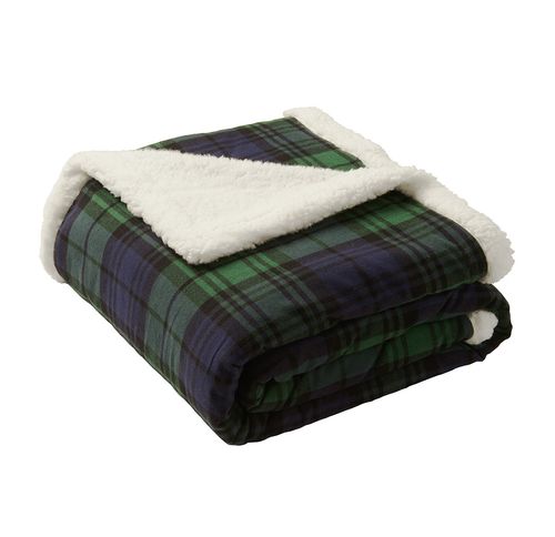 Port Authority® Flannel Sherpa Blanket image thumbnail