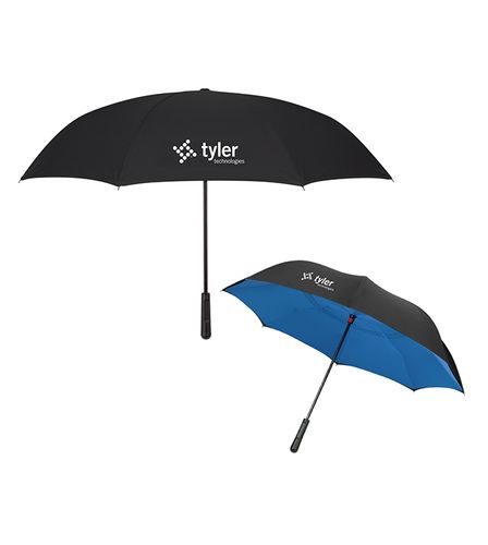 48" Arc Two-tone Inversion Umbrella image thumbnail