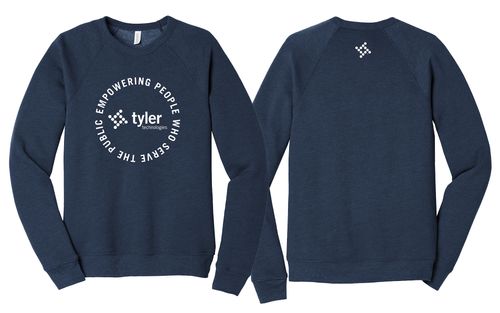 BELLA + CANVAS - Sponge Fleece Raglan Crewneck Sweatshirt image thumbnail