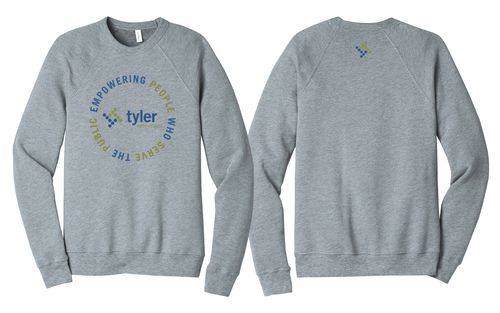 BELLA + CANVAS - Sponge Fleece Raglan Crewneck Sweatshirt image thumbnail