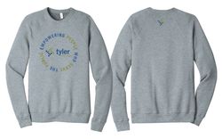 Image of BELLA + CANVAS - Sponge Fleece Raglan Crewneck Sweatshirt