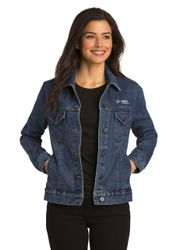 Image of Port Authority Ladies Denim Jacket