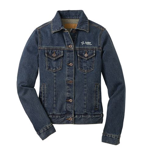 Port Authority Ladies Denim Jacket image thumbnail