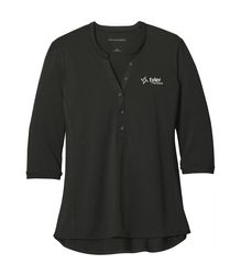 Image of Port Authority ® Ladies UV Choice Pique Henley