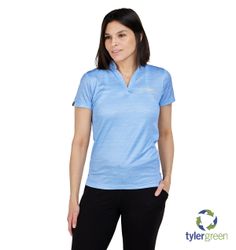 Image of Women's Unwinder Short Sleeve Bamboo Printed Polo