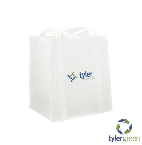 White Grocery Tote image thumbnail