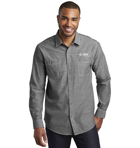 Port Authority Slub Chambray Shirt image thumbnail