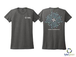 Image of Allmade Women's Tri Blend Tee - Connected