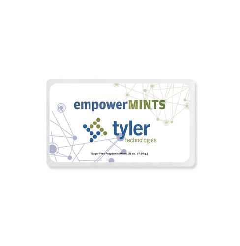 3" Business Card Style Peppermint Dispenser image thumbnail