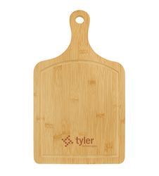 Image of 15.5" x 9" Bamboo Cutting Board Paddle