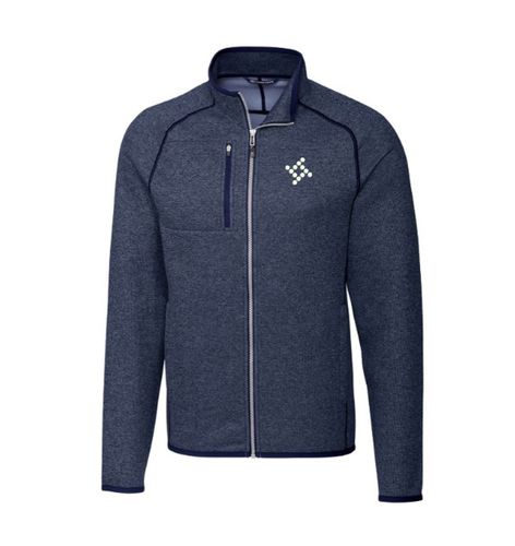 Cutter & Buck Mainsail Sweater-Knit Mens Full Zip Jacket image thumbnail