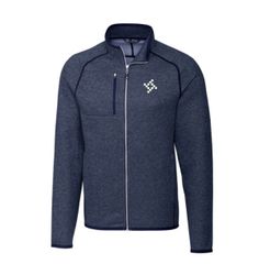 Image of Cutter & Buck Mainsail Sweater-Knit Mens Full Zip Jacket