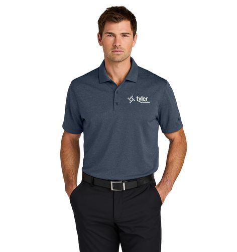Nike Dri-FIT Smooth Heather Polo image thumbnail