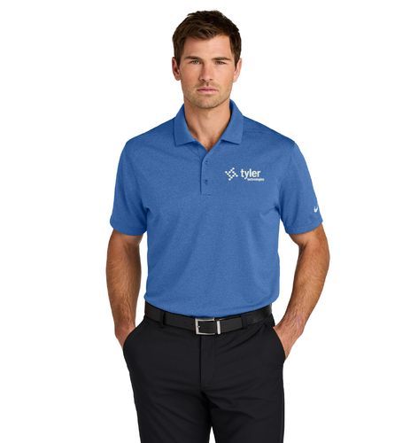 Nike Dri-FIT Smooth Heather Polo image thumbnail