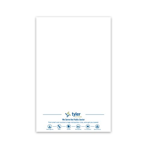 100 Page Recycled Notepads - 5.5" x 8.5" image thumbnail