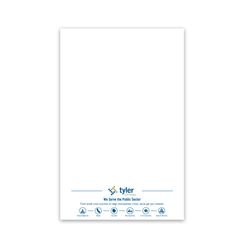Image of 100 Page Recycled Notepads - 5.5" x 8.5"