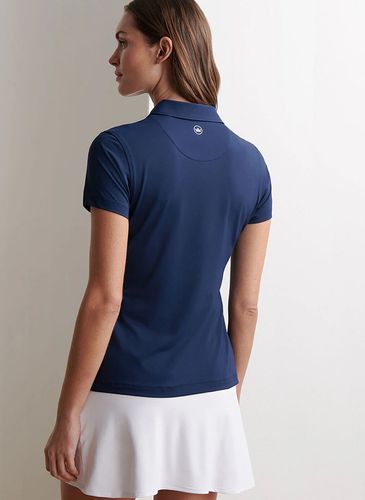 Peter Millar Short Sleeve Button Polo image thumbnail