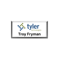 Image of Tyler Technologies Name Badge