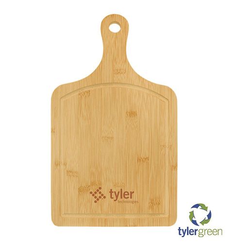 15.5" x 9" Bamboo Cutting Board Paddle image thumbnail