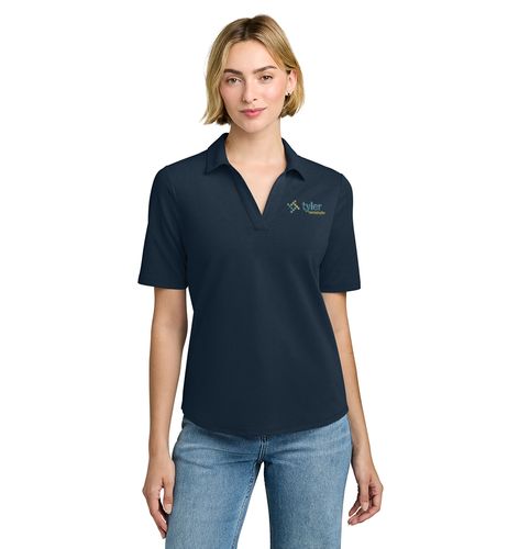 Brooks Brothers Women's Pinpoint Pique Polo image thumbnail