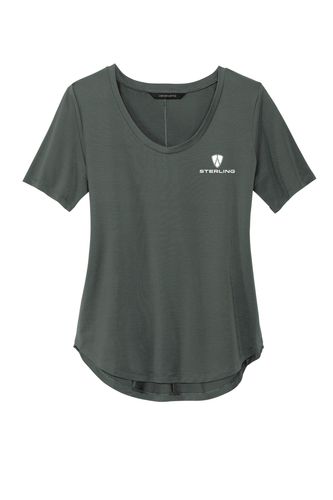 MERCER+METTLE Women's Stretch Jersey Relaxed Scoop MM1017 image thumbnail