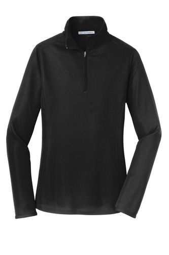 Port Authority Ladies Pinpoint Mesh 1/2-Zip . L806 image thumbnail