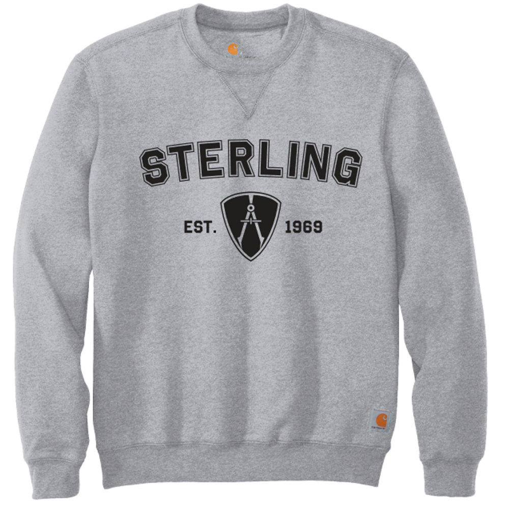 Carhartt Midweight Crewneck Sweatshirt. CTK124 primary image