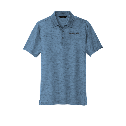 TravisMathew Auckland Slub Polo TM1MW451- Sterling Text Only image thumbnail