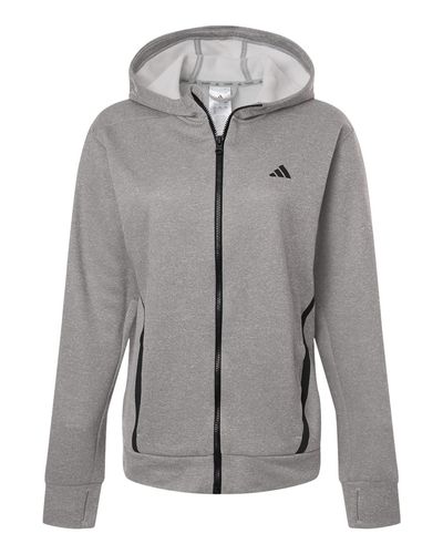 Women's Game & Go Fleece Full-Zip Hooded Sweatshirt - AT209 image thumbnail