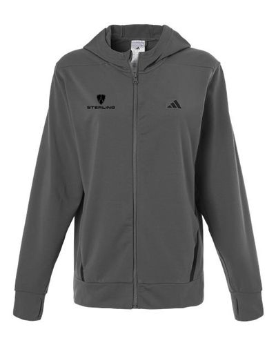 Women's Game & Go Fleece Full-Zip Hooded Sweatshirt - AT209 image thumbnail